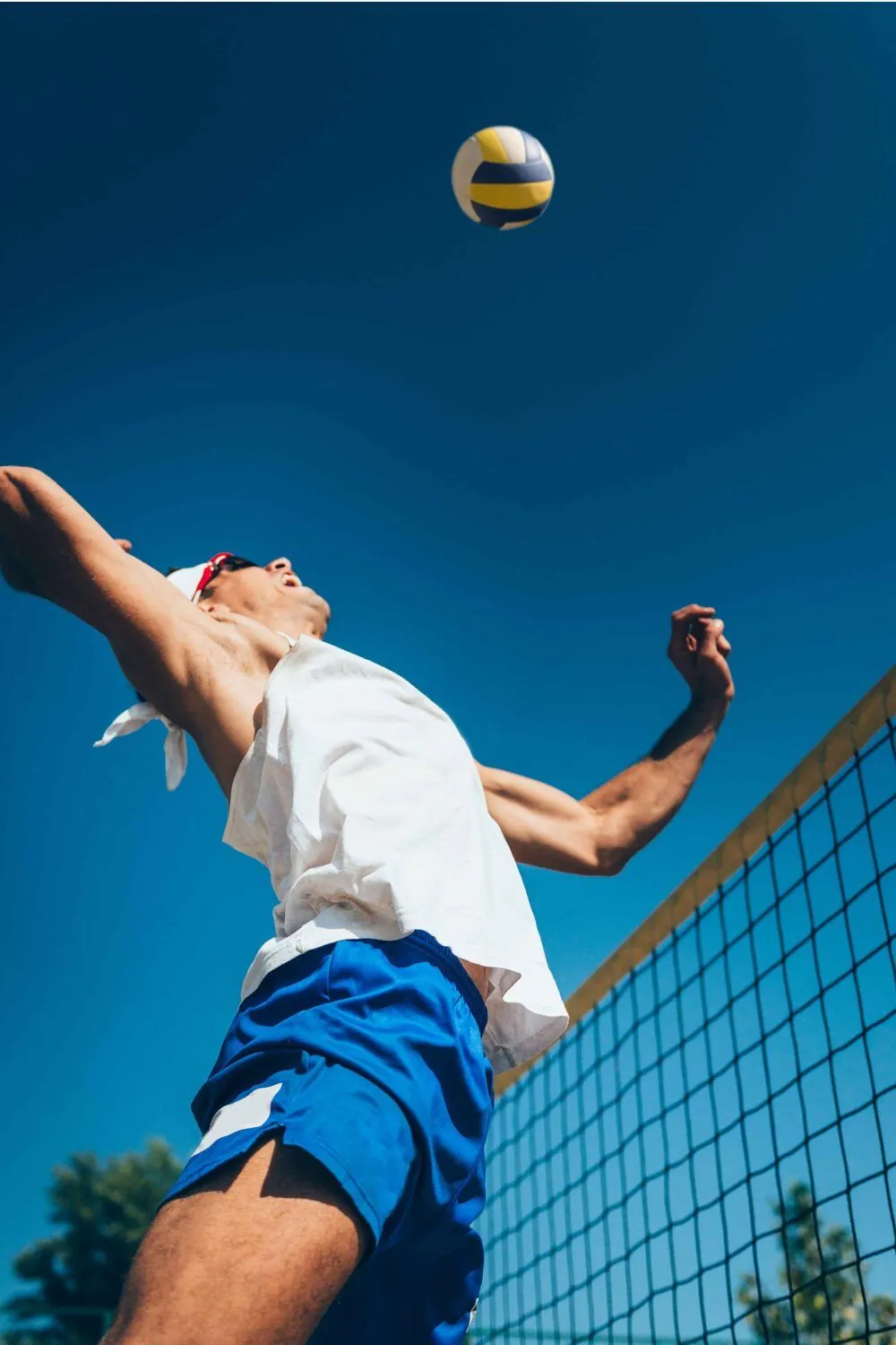 Volleyball Aufschlag